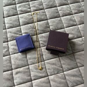 Monica Vinader Heart Chain Necklace